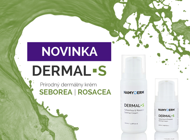 DERMAL S | Prírodný dermálny krém | Seborea | Rosacea | Kuperóza