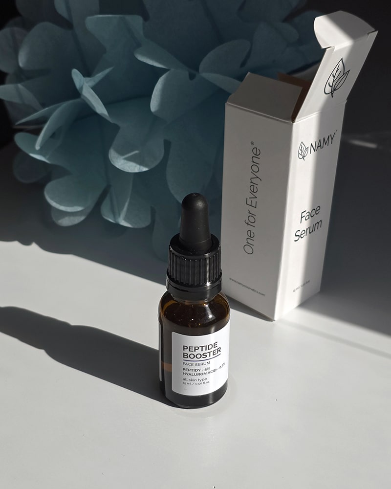Peptide 5% | Přírodní pleťové sérum | Vrásky | Tvorba kolagenu