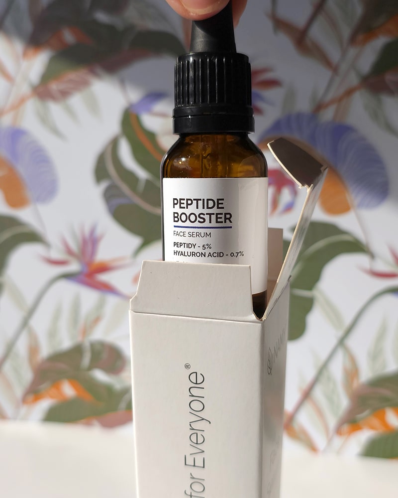 Peptide 5% | Přírodní pleťové sérum | Vrásky | Tvorba kolagenu