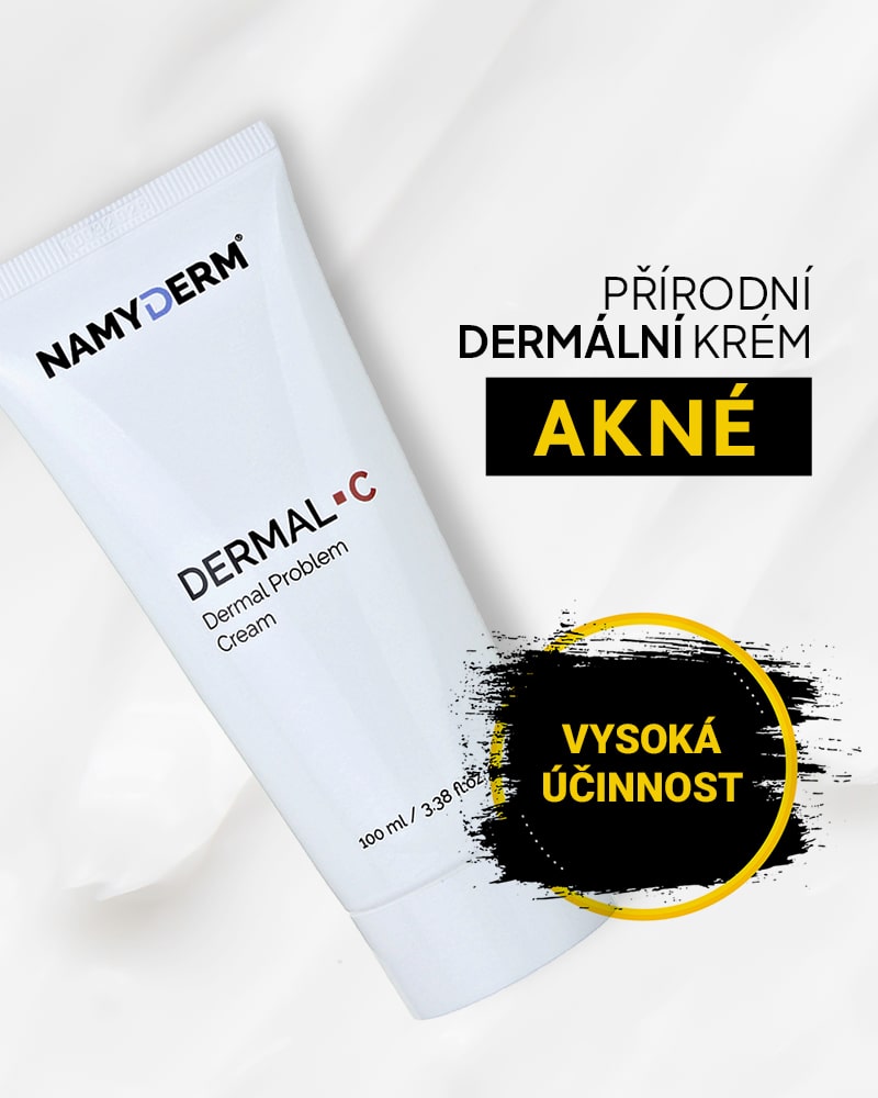 Dermal C – přírodní dermální krém. Ekzém, akné, dermatitida