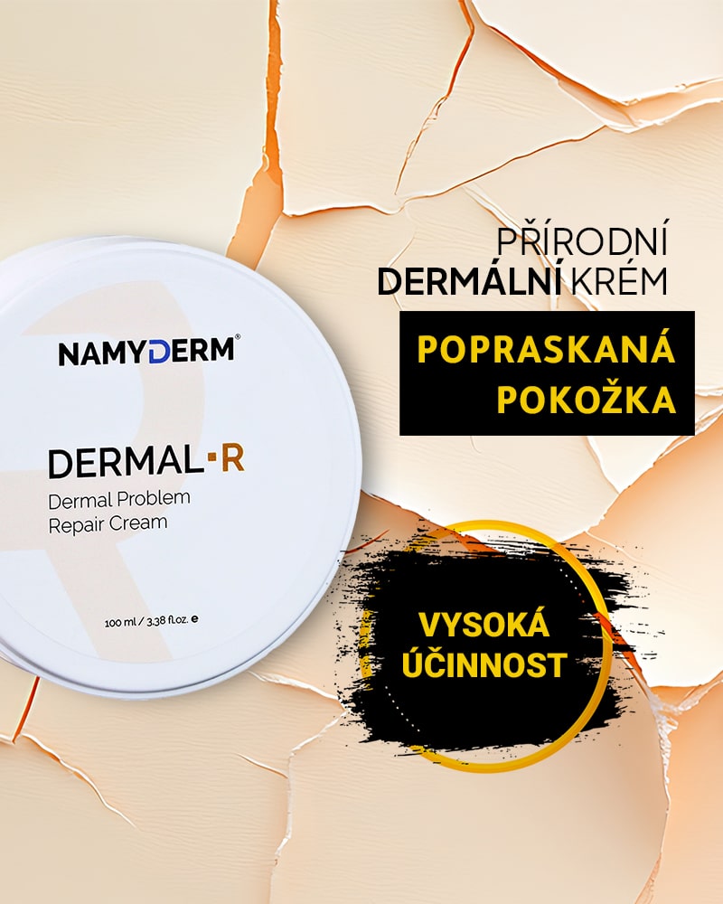 Dermal R - přírodní dermální krém. Popraskaná pokožka, ochrana před zimou