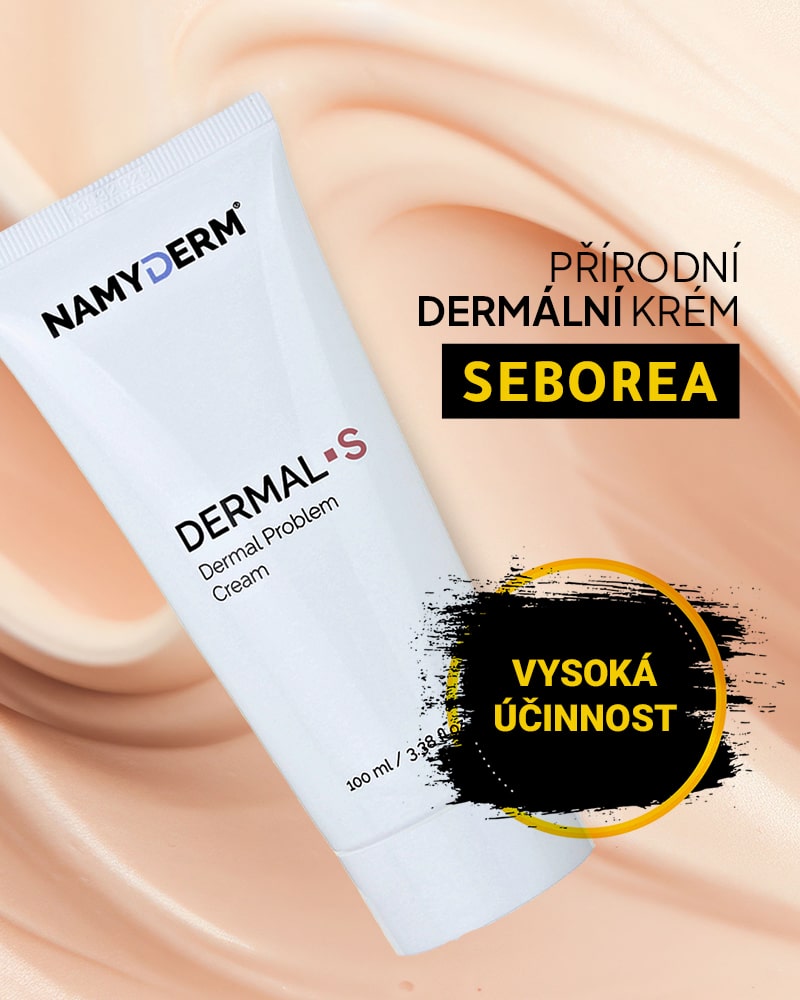 Dermal S | Přírodní dermální krém | Seborea | Rosacea | Kuperóza
