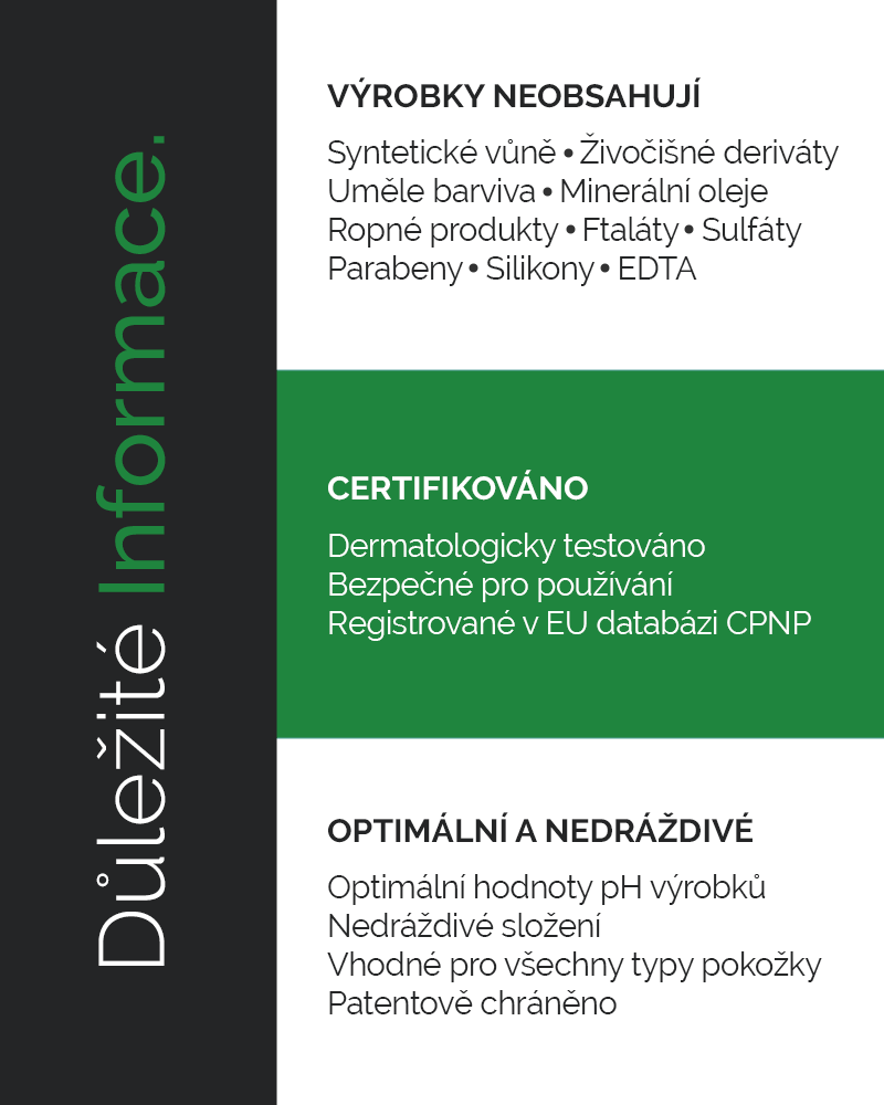 Aloe Vera Hydrogel - důležité informace