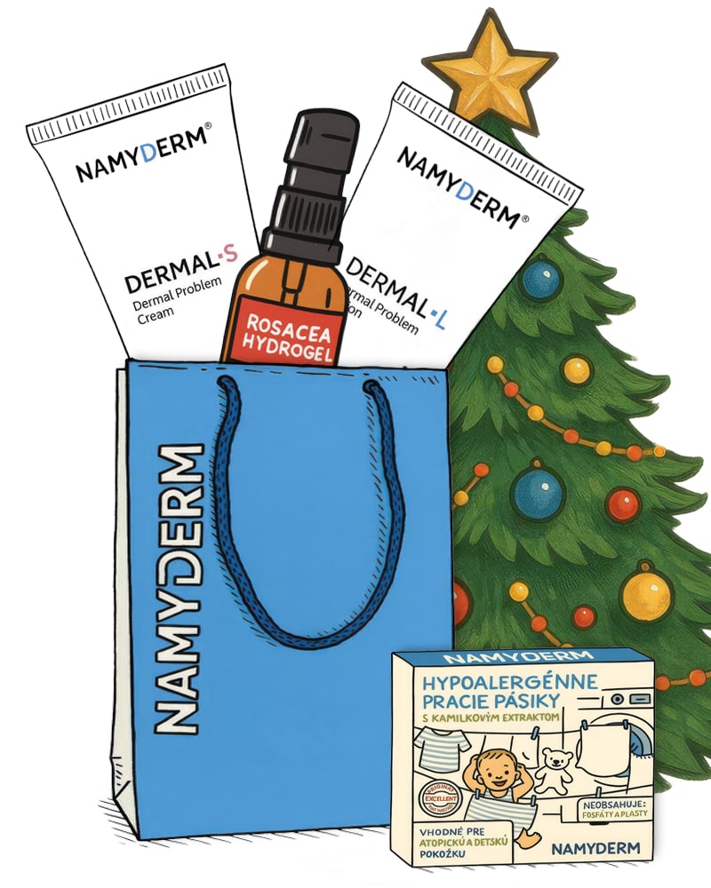Zvýhodněný dárkový balíček produktů na seboreu a rosaceu